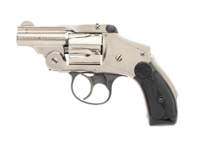 "Smith & Wesson 38 Safety Hammerless ""Bicycle Gun"" .38S&W (PR66302) CONSIGNMENT" - Image 1 of 7