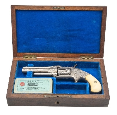 "Smith & Wesson Model 1 1/2 2nd Issue .32RF (AH8532) CONSIGNMENT" - Image 8 of 10