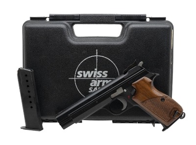 "SIG Swiss Arms P210-6 Heavy Frame Pistol 9mm (PR68849) Consignment" - Image 7 of 7
