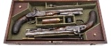 "Very Fine Cased Pair of Percussion Pistols by John Manton (AH6768) CONSIGNMENT" - Image 3 of 17