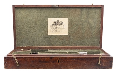 "Very Fine Cased Pair of Percussion Pistols by John Manton (AH6768) CONSIGNMENT" - Image 2 of 17