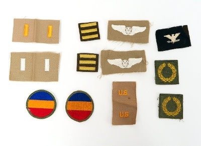 "Lot of Vintage U.S. Unissued Cloth Insignias (MM851)" - Image 2 of 2