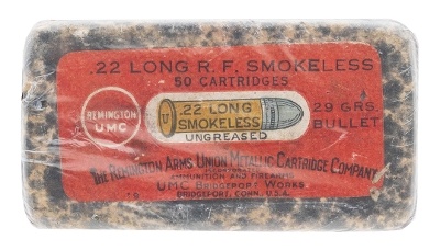 ".22 Long Smokeless RF By UMC (AM655)" - Image 1 of 2