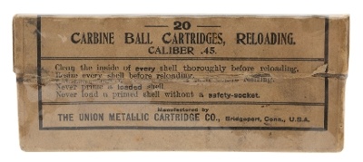 "45-70 Carbine Ball Cartridges (AM675)" - Image 1 of 1