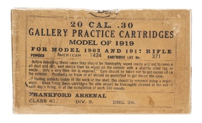 ".30 Caliber Gallery Practice Cartridges (AM693)" - Image 1 of 2