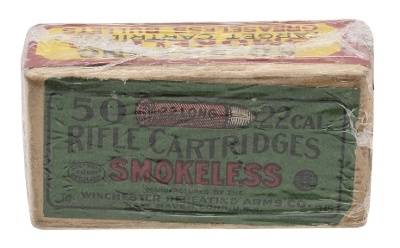 ".22 Long Smokeless Rifle Cartridges (AM711)" - Image 1 of 1
