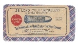 ".38 Long Colt Smokeless CF Cartridges (AM722)" - Image 1 of 2