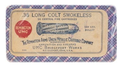 ".38 Long Colt Smokeless CF Cartridges (AM724)" - Image 1 of 2