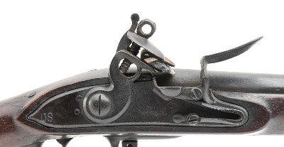 "U.S. Model 1808 Surcharged Lock Plate musket .69 caliber (AL8152)" - Image 3 of 9
