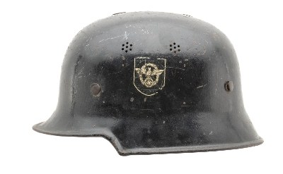 "WWII German Helmet (MM2538)" - Image 4 of 6