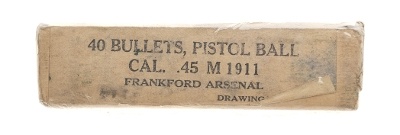 ".45 Caliber Bullets Only "" No Shells"" Pistol Ball (AM767)" - Image 1 of 1