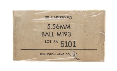"5.56mm Ball M193 By Remington (AM774)" - Image 1 of 1
