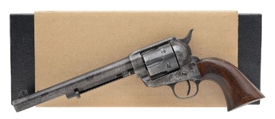 "TEXAS RANGER OWNED USFA GUNSLINGER ARTILLERY REVOLVER .45 COLT (L2026-05084)" - Image 11 of 11