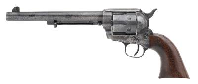 "TEXAS RANGER OWNED USFA GUNSLINGER ARTILLERY REVOLVER .45 COLT (L2026-05084)" - Image 1 of 11