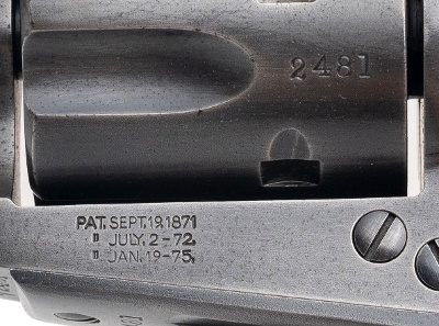 "TEXAS RANGER OWNED CUSTOM USFA SINGLE ACTION REVOLVER .45 COLT (L2026-05079)" - Image 2 of 10
