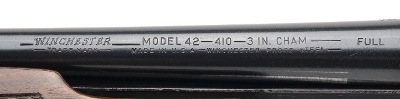 "CUSTOM WINCHESTER MODEL 42 DELUXE SHOTGUN .410 (L2026-07681)" - Image 5 of 6
