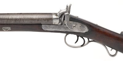 "Belgian Percussion Double Barrel  Shotgun (AS86)" - Image 4 of 11