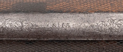 "Double Barrel Percussion Shotgun by Samuel Nock (AS106) " - Image 9 of 13