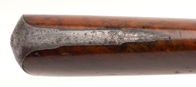 "Double Barrel Percussion Shotgun by Samuel Nock (AS106) " - Image 11 of 13