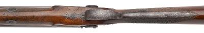 "Double Barrel Percussion Shotgun by Samuel Nock (AS106) " - Image 8 of 13