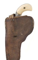 "Excellent Factory Engraved Hopkins & Allen Ranger No. 2 W/ Piteado Holster (50924) " - Image 10 of 10