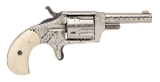 "Excellent Factory Engraved Hopkins & Allen Ranger No. 2 W/ Piteado Holster (50924) " - Image 3 of 10