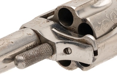 "Excellent Factory Engraved Hopkins & Allen Ranger No. 2 W/ Piteado Holster (50924) " - Image 7 of 10