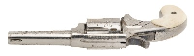 "Excellent Factory Engraved Hopkins & Allen Ranger No. 2 W/ Piteado Holster (50924) " - Image 5 of 10