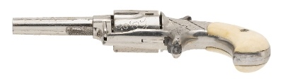 "Excellent Factory Engraved Hopkins & Allen Ranger No. 2 W/ Piteado Holster (50924) " - Image 6 of 10