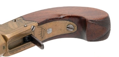 "Very Fine Pair of Brass Frame and Barrel Flintlock Pistols (50996) " - Image 7 of 13