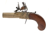 "Very Fine Pair of Brass Frame and Barrel Flintlock Pistols (50996) " - Image 3 of 13