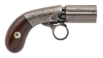 "Scarce Blunt & Syms Ring Pepperbox (50963) " - Image 1 of 6