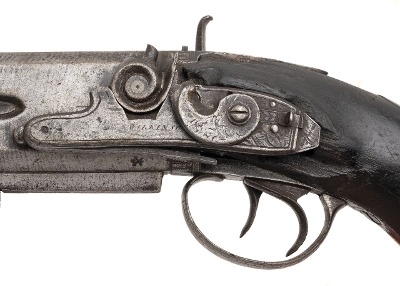 "Gunsmith Project British Percussion Howdah Pistol (74688) " - Image 4 of 8