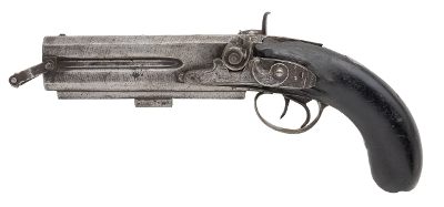 "Gunsmith Project British Percussion Howdah Pistol (74688) " - Image 3 of 8