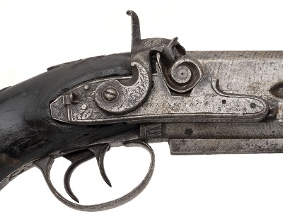 "Gunsmith Project British Percussion Howdah Pistol (74688) " - Image 2 of 8