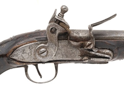 "Continental Flintlock Pistol (74229) " - Image 2 of 9