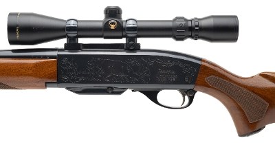 "REMINGTON WOODSMASTER MODEL 742 ENGRAVED RIFLE 30-06 (L2026-03589)" - Image 4 of 4