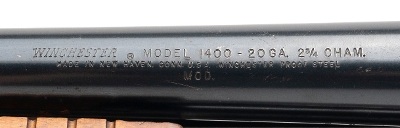 "WINCHESTER MODEL 1400 SHOTGUN 20 GAUGE (L2026-06388)" - Image 5 of 5