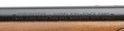 "WINCHESTER MODEL 70 RIFLE 30-06 (L2026-02966)" - Image 5 of 5
