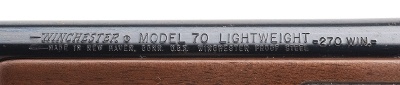"WINCHESTER MODEL 70 LIGHTWEIGHT RIFLE 270 WIN. (L2026-06857)" - Image 5 of 5