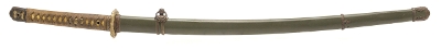 "WWII Japanese Katana in Military Mounts (76043)  " - Image 4 of 20