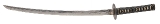 "Shinto Era Wakazashi Signed Kuni Hiro (SW1936) " - Image 6 of 13