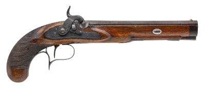 "German George Ludwig Rasch of Braunschweig Pair of Percussion Pistols (74225) " - Image 2 of 17