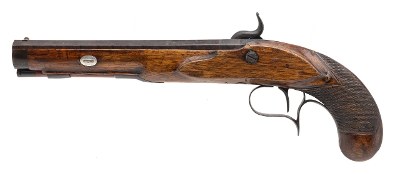 "German George Ludwig Rasch of Braunschweig Pair of Percussion Pistols (74225) " - Image 4 of 17