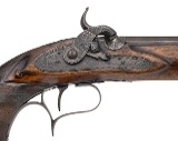 "German George Ludwig Rasch of Braunschweig Pair of Percussion Pistols (74225) " - Image 11 of 17