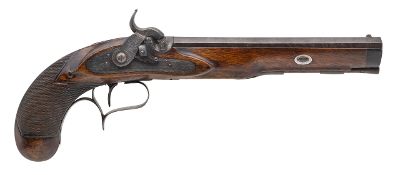 "German George Ludwig Rasch of Braunschweig Pair of Percussion Pistols (74225) " - Image 10 of 17