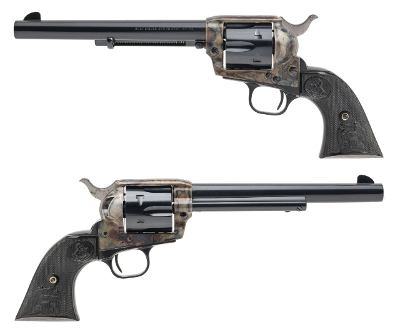 "CONSECUTIVE PAIR OF COLT SINGLE ACTION ARMY 3RD GEN REVOLVERS .44-40/.44 SPECIAL (L2026-09251)(L2026-09252) CONSIGNMENT" - Image 1 of 14