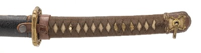 "Beautiful Shinto Period Katana in WWII Mounts (SW1938) " - Image 10 of 15