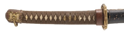 "Beautiful Shinto Period Katana in WWII Mounts (SW1938) " - Image 5 of 15