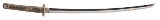 "WWII Era Katana in Naval  Mounts (SW1865) " - Image 1 of 20
